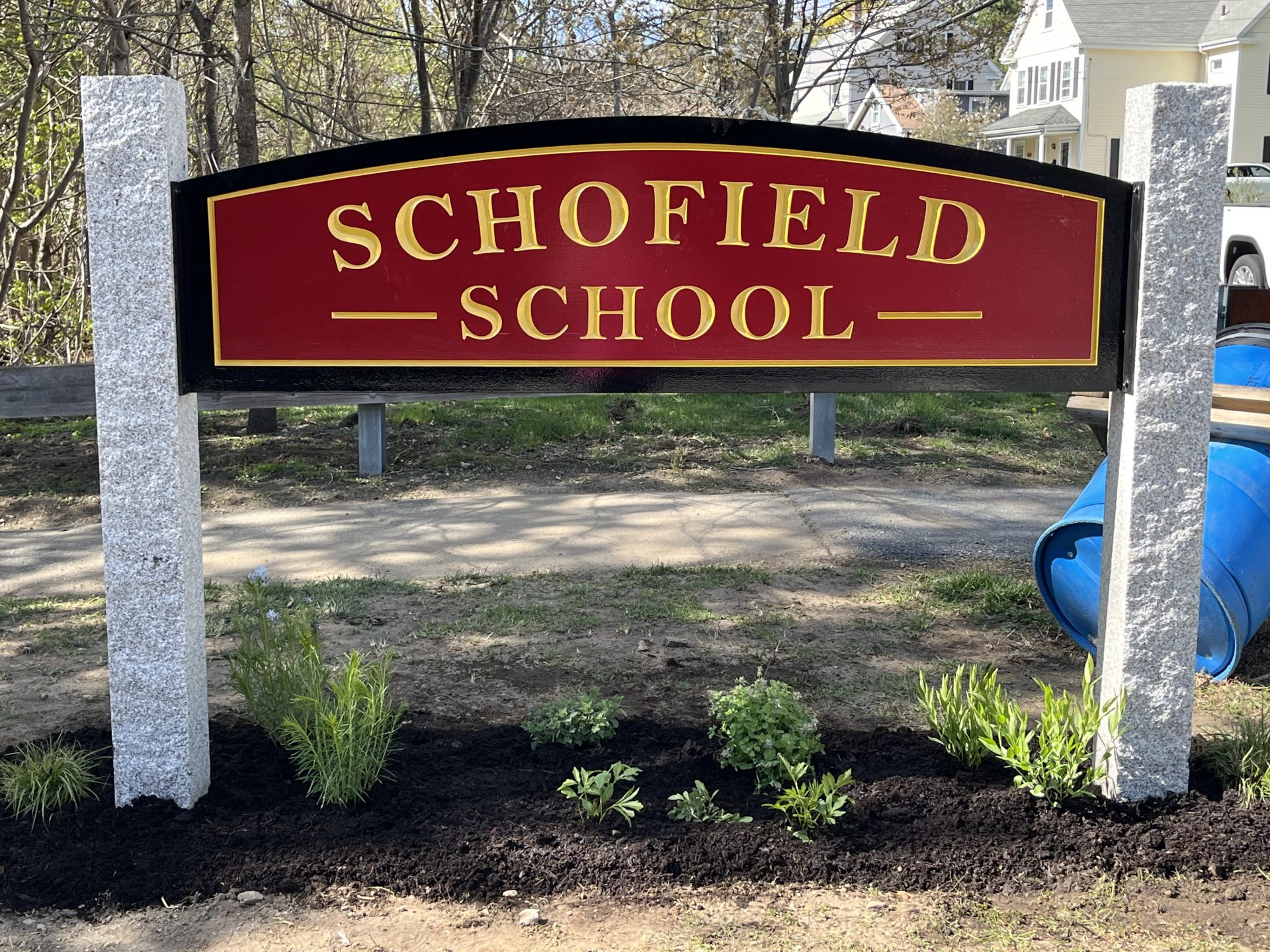 Schofield Elementary School sign