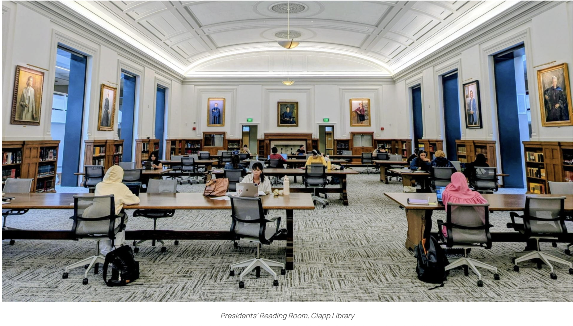 Wellesley College, Clapp Library